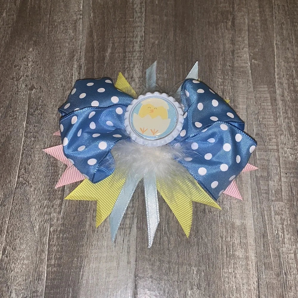 Lot of 3‎ Spring/Easter hair bows
